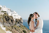 wedding in santorini greece