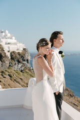 wedding in santorini greece