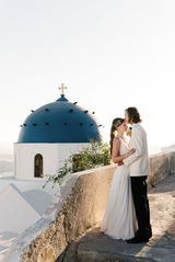 wedding in santorini greece