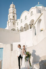wedding in santorini greece