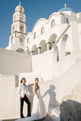 wedding in santorini greece