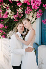 wedding in santorini greece
