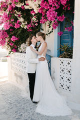 wedding in santorini greece