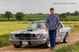 Owner Paul Levitt and 1966 Mustang 302-9622 Owner Paul Levitt and 1966 Mustang 302