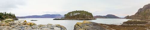 Plockton, Scotland full pano-