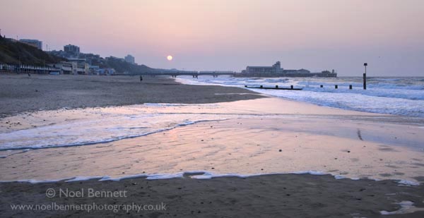 Sunrise Over The Pier