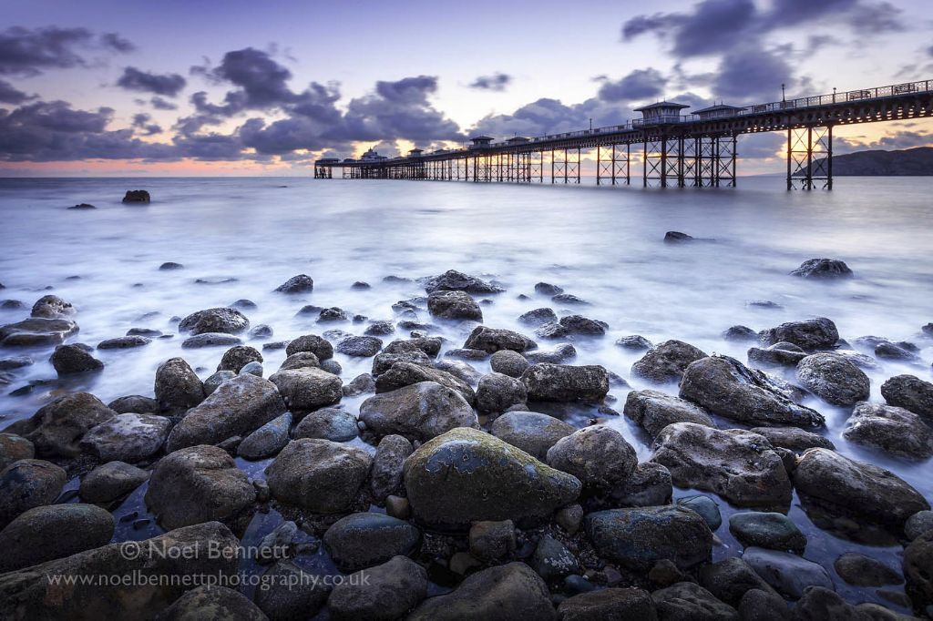 White Water Below The Pier