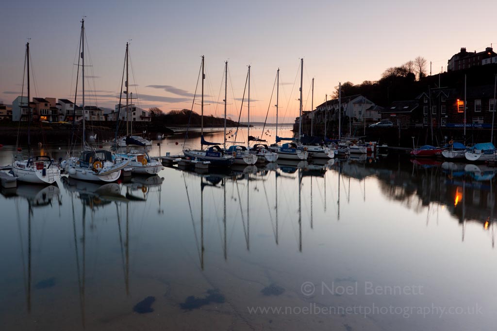 Sunset Over Porthmadog