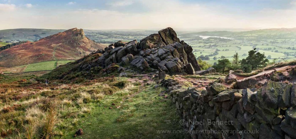 Evening Light On The Roaches