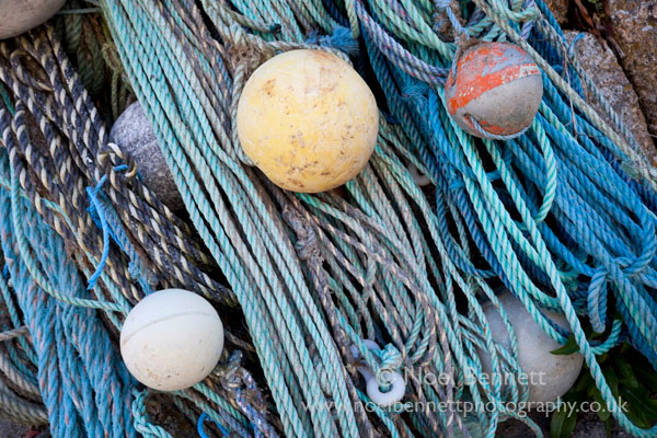 Ropes at Sennen Cove
