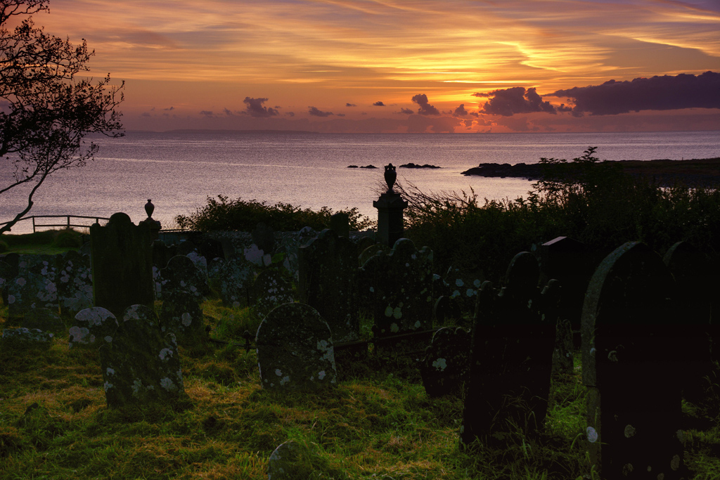Graveyard Sunrise 1