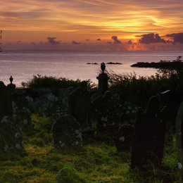 Graveyard Sunrise 1