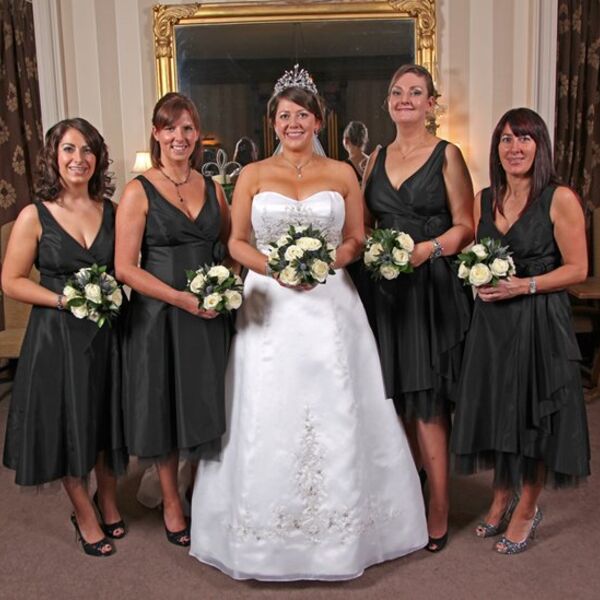 Here comes the bride