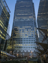 Canary Wharf At Dusk. Photographer: Ornella Walker