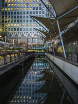 Canary Wharf At Dusk. Photographer: Ornella Walker