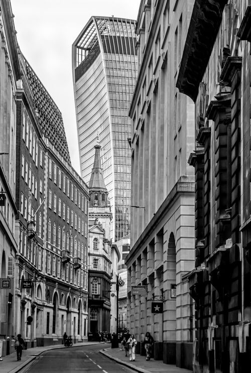 Lines Of A Living city.  Photographer:  Keith Upton