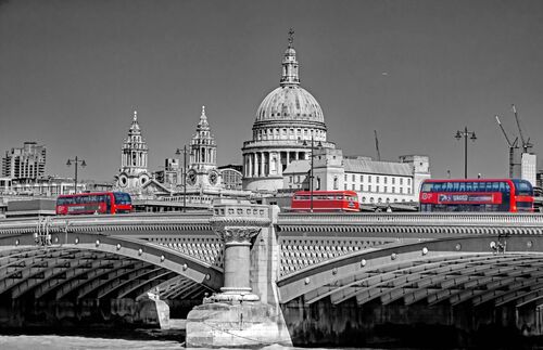 Three Buses.  Photographer:  Keith Upton