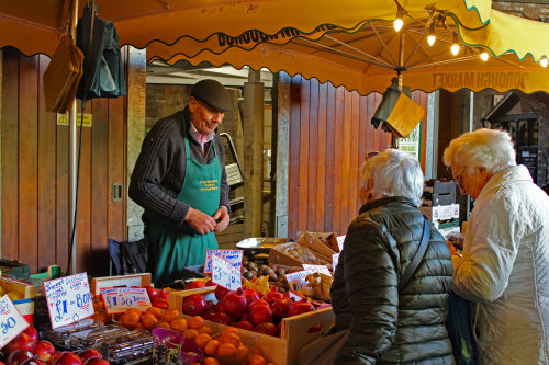 Market Trader. Photographer: Lorna O'Keefe