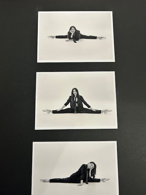 Modelling The Splits. Photographer: Lorna O'Keefe