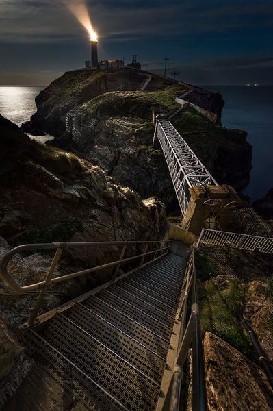 Dark Path to South Stack