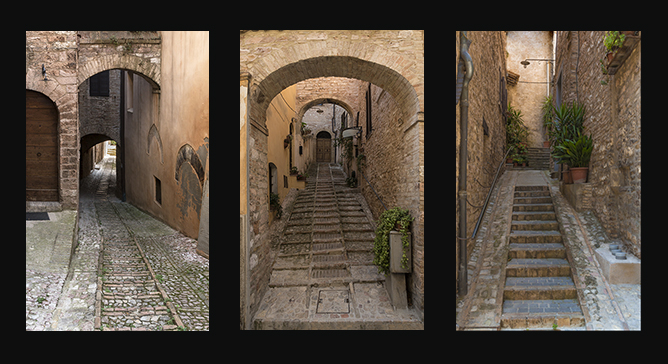Spello Alleyways