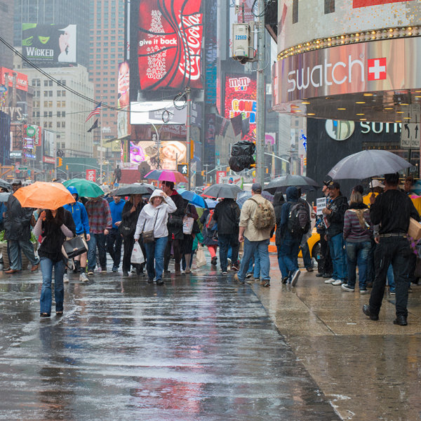 NEW YORK DOWNPOUR