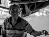 Sampan Owner, Hong Kong