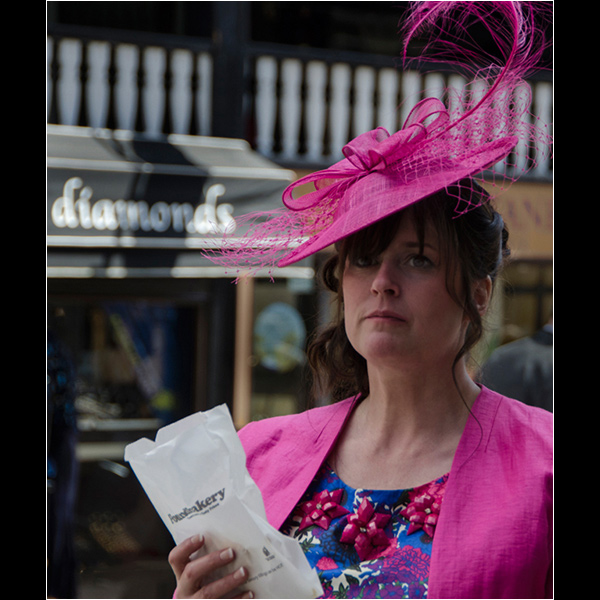 Lucy and her Pie with Diamonds