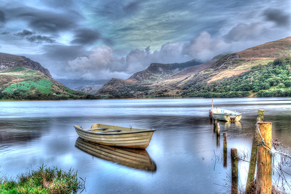 Fishing Boats, Llyn Nantile