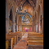 Pugin's Interior, St. Giles RC Church, Cheadle