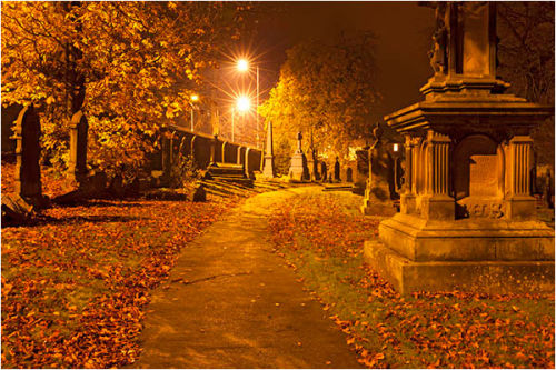 Autumn Graveyard