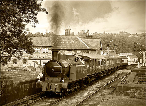 Steaming through Grosmont