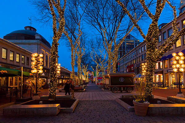 Boston at Night