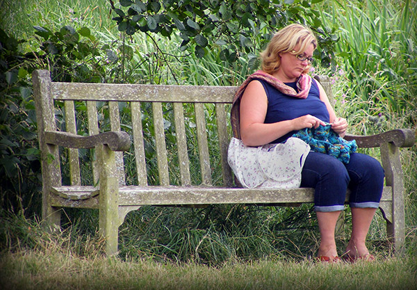 Doing a bit of Knitting