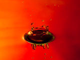 A splash of red