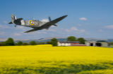Spitfire over Winter Hill