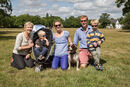Family back in England Jill Toman