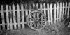 wheel & fence