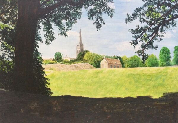 1. View across Cutts Close, Oakham