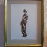 Italian bronze "Venus Urania" by Giambologna, cast 1573. Also titled “An Allegory of Astronomy”.