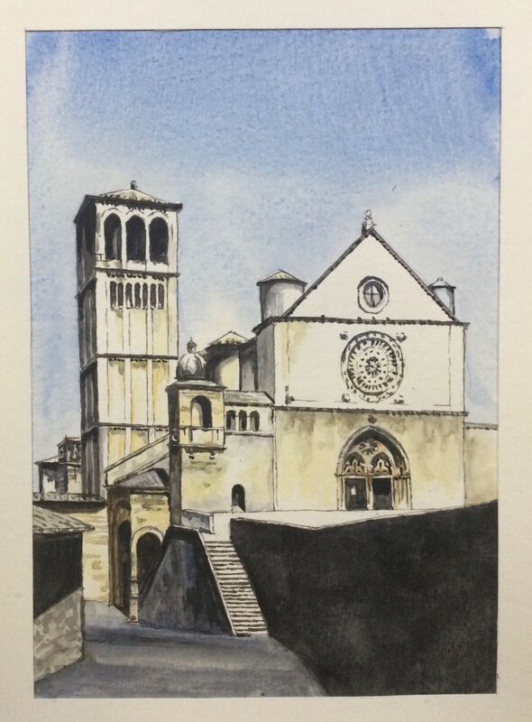 The Basilica of St.Francis in Assisi
