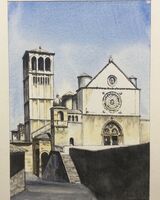 The Basilica of St.Francis in Assisi