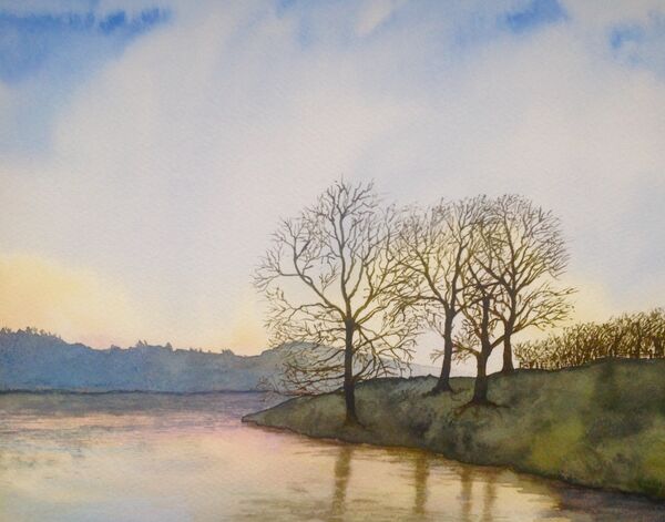 January - A Rutland Water Promontory near Empingham
