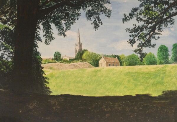 View across Cutts Close, Oakham