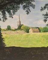 View across Cutts Close, Oakham