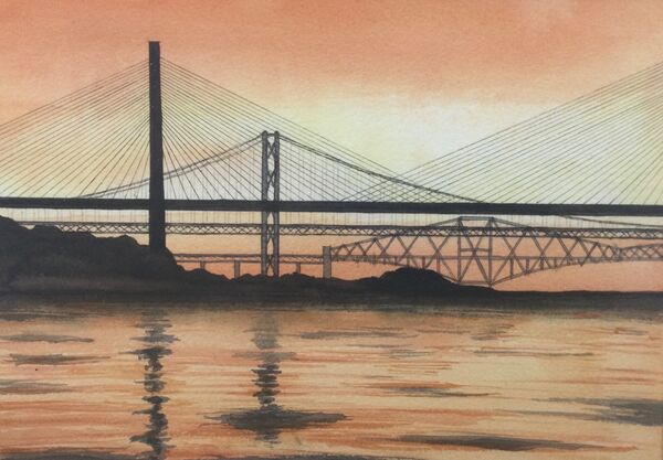 3 Forth bridges, Edinburgh