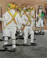 Morris Dancers at Oakham Beer Festival