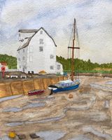 Low tide at the Tide Mill, Woodbridge