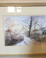 Snowy Langham Footpath