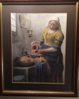 The Milkmaid (detail), after Johannes Vermeer